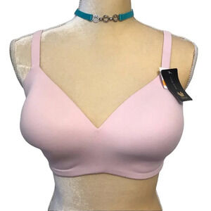 Wacoal NWT Wire Free Baby Pink Bra Women 34DD